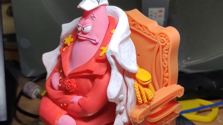 3d打印:海贼王派大星三大将_哔哩哔哩_bilibili