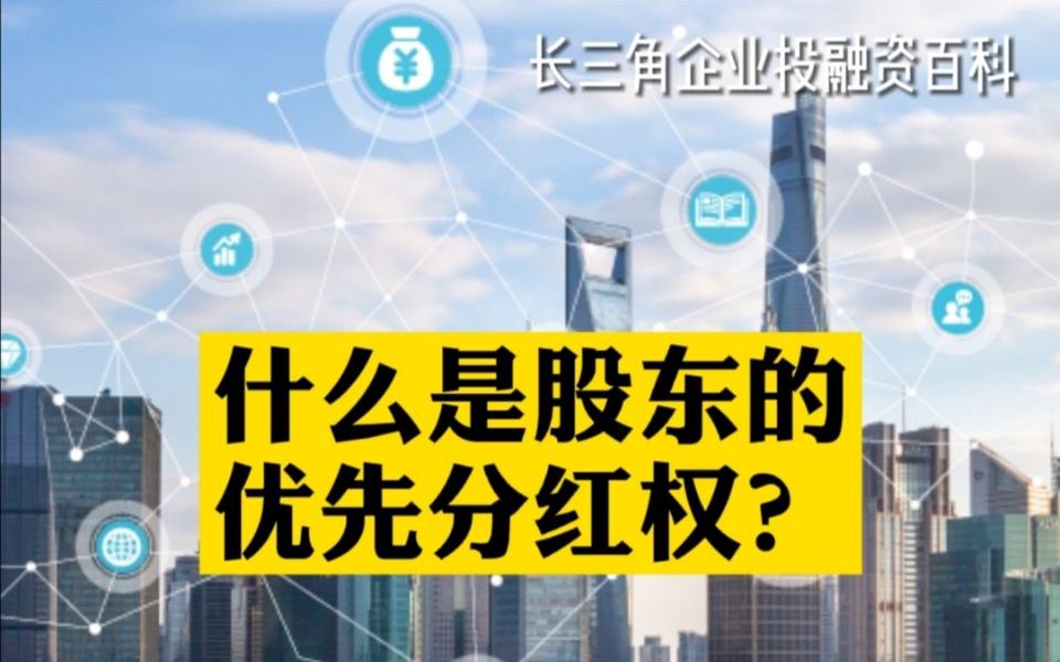 什么是股东的优先分红权?哔哩哔哩bilibili