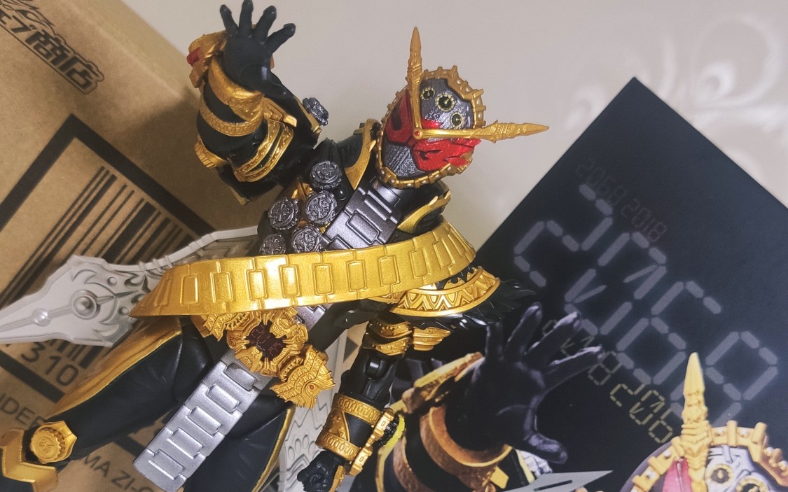 【狼star】万代shf假面骑士逢魔时王 大金表上手视频