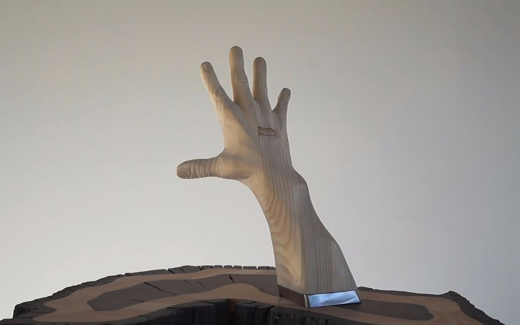 【木工系列】手· 雕塑
