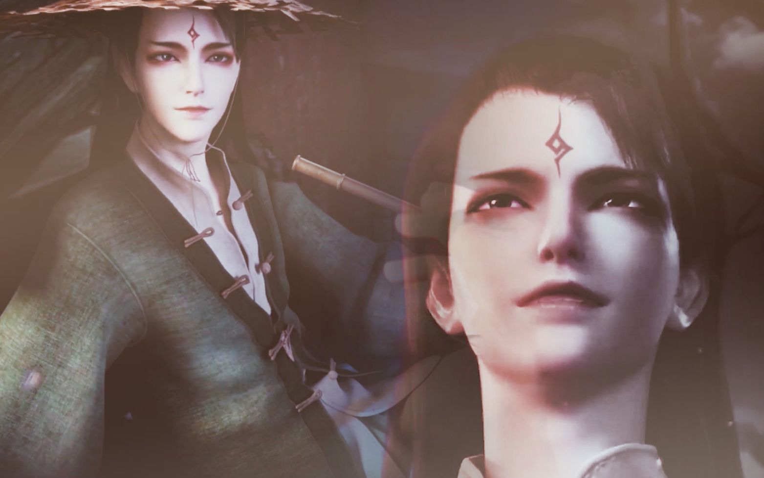 元龙凌虚血染江山的画怎敌你眉间一点朱砂