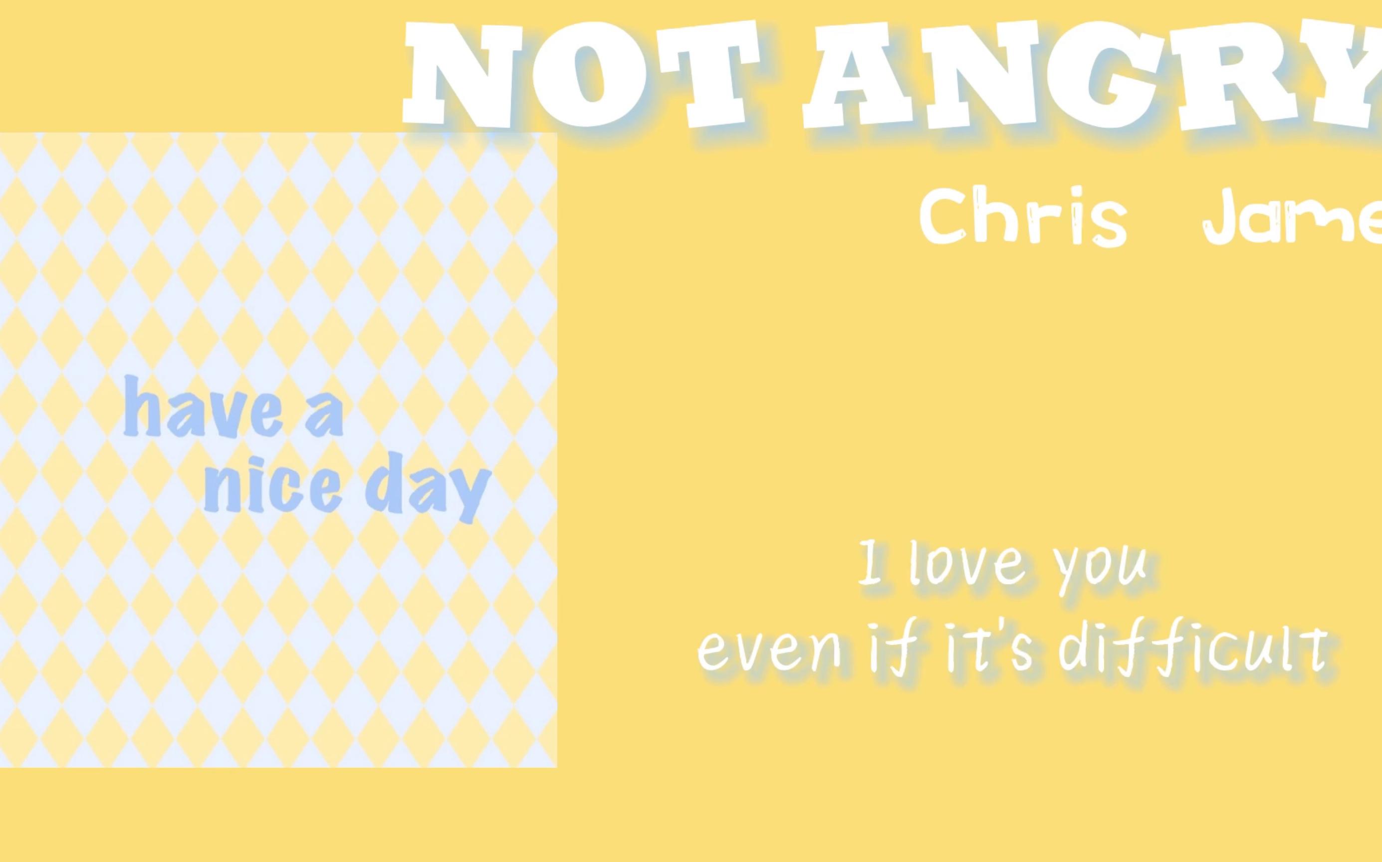 宝藏歌曲|not angry|chris james |等我攒够了六便士 ,就去找月亮