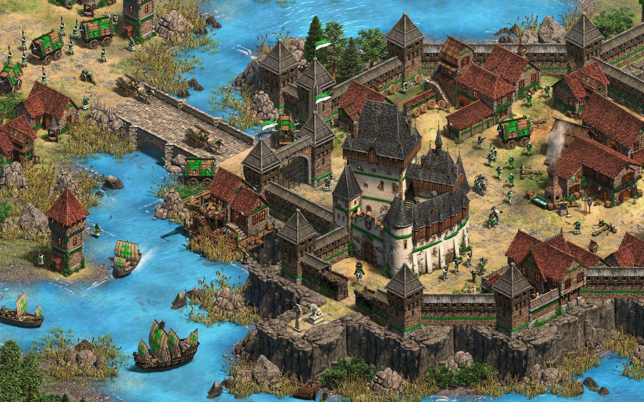 帝国时代2决定版基础资源介绍