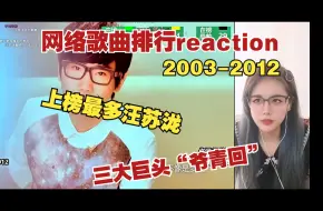 Télécharger la video: 【最强网络歌曲排行reaction】三大巨头“爷青回” | 上榜最多汪苏泷