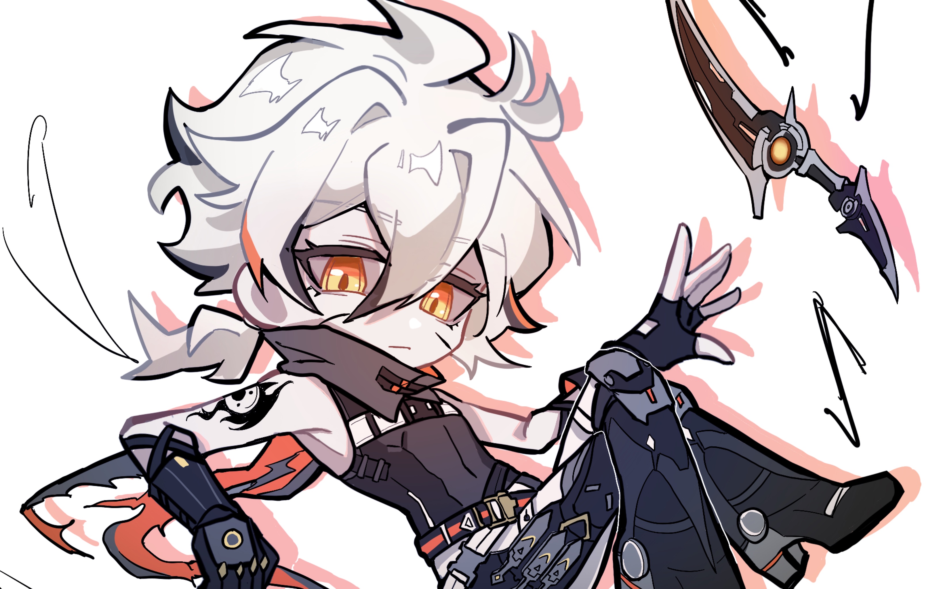 摸一下幻刃qq人