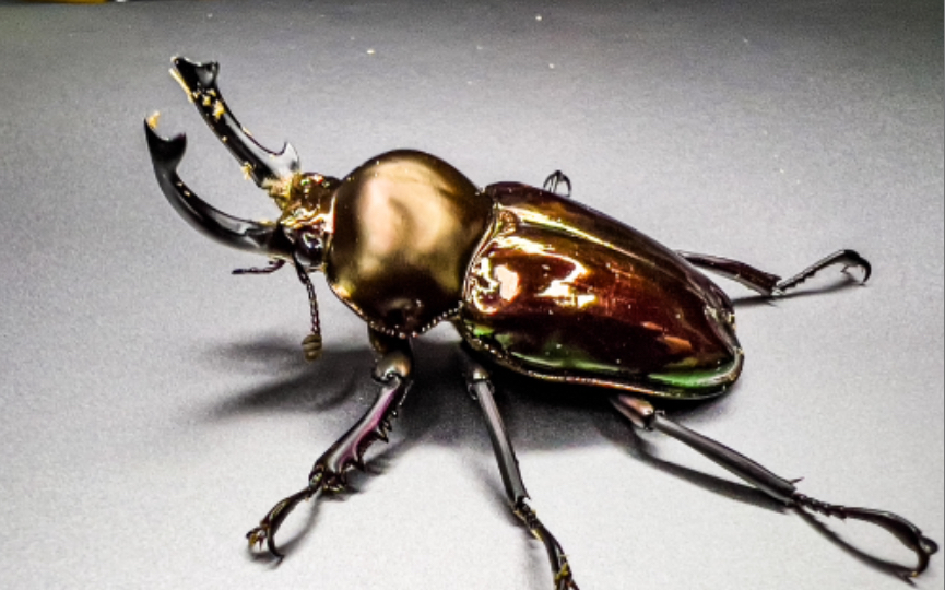 彩虹锹甲高质量雄性