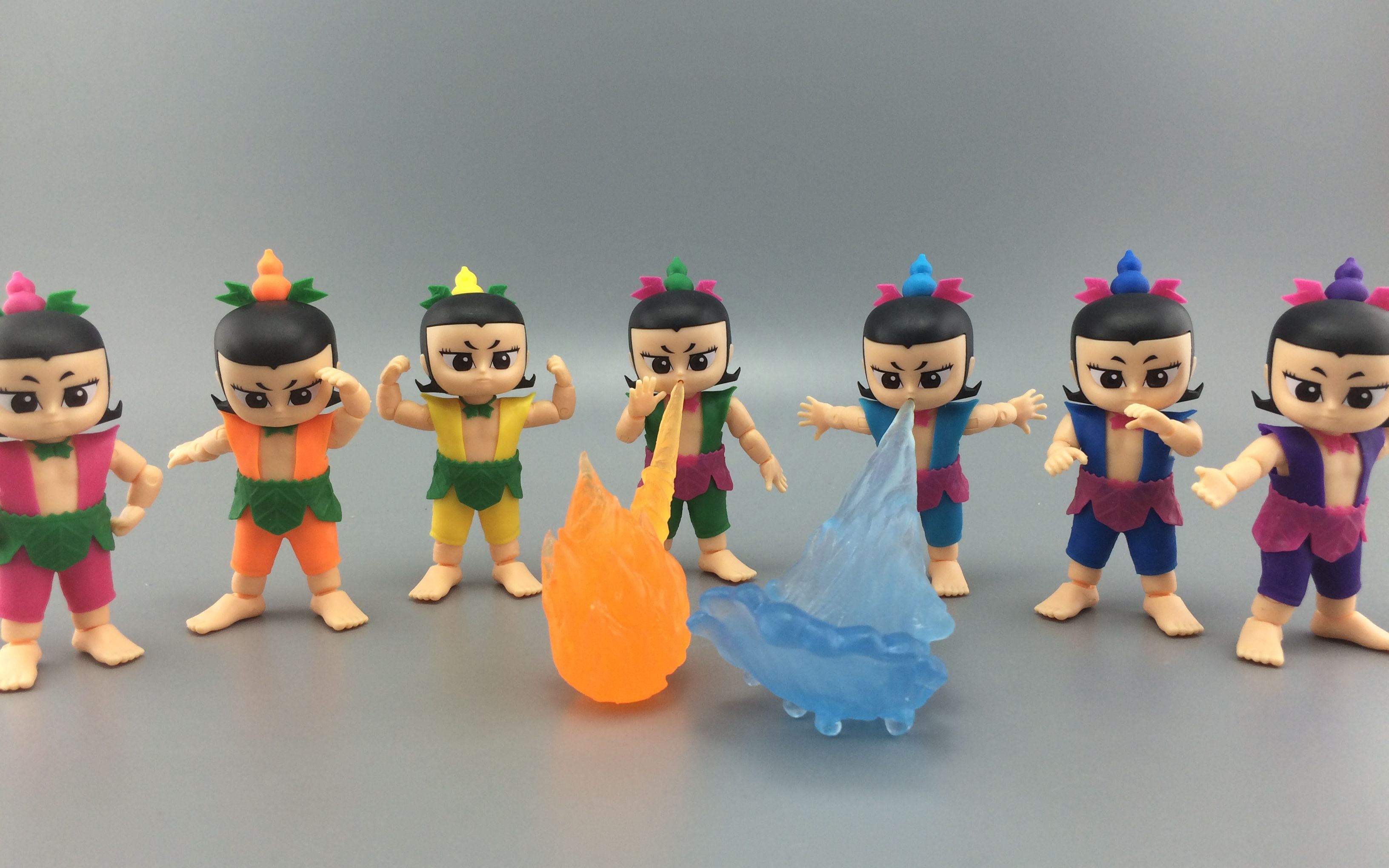 蓝天的玩具视频分享08—童年记忆葫芦兄弟