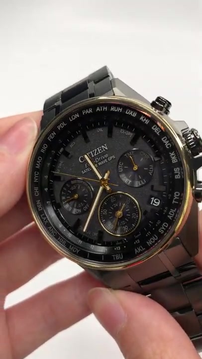 CITIZEN 星辰 EcoDrive 100周年经典光动能卫星对时钛金属腕表 CC400458FGHwW0BLDGMo哔哩哔哩bilibili