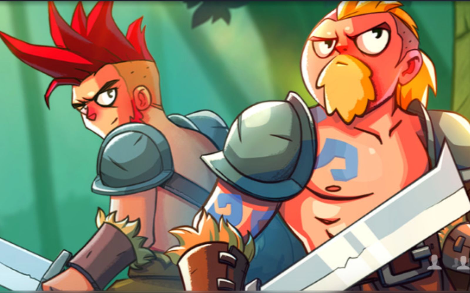 steam免费双人游戏unsung warriors(半成品2刷通关)