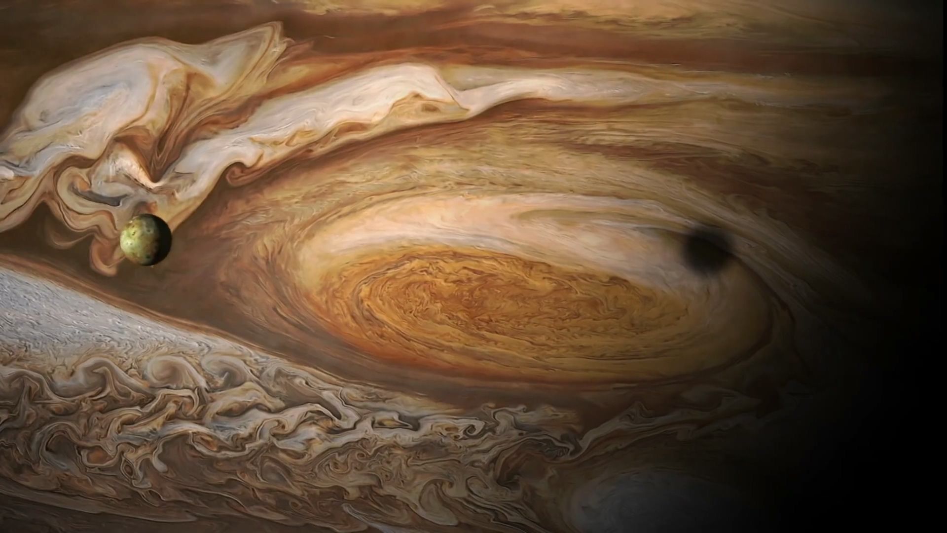 木星 卫星在木星上的日食阴影