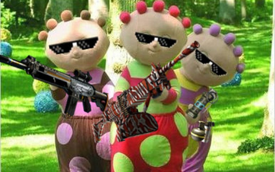 csgo当花园宝宝来打cs突破手汤姆布利柏