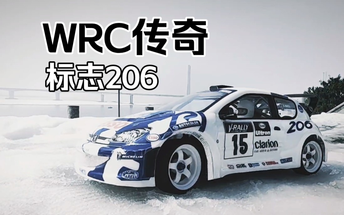 【RC】颜值爆满!标志206下地实测!RC模型!哔哩哔哩bilibili