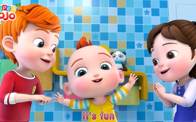 【全集】super jojo英文版带字幕超级宝贝jojo幼儿英语启蒙动画