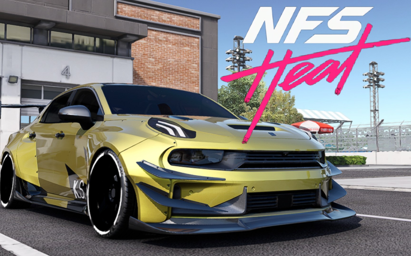 领克03 仿nfs热度ks套件涂装 巅峰极速制作涂装