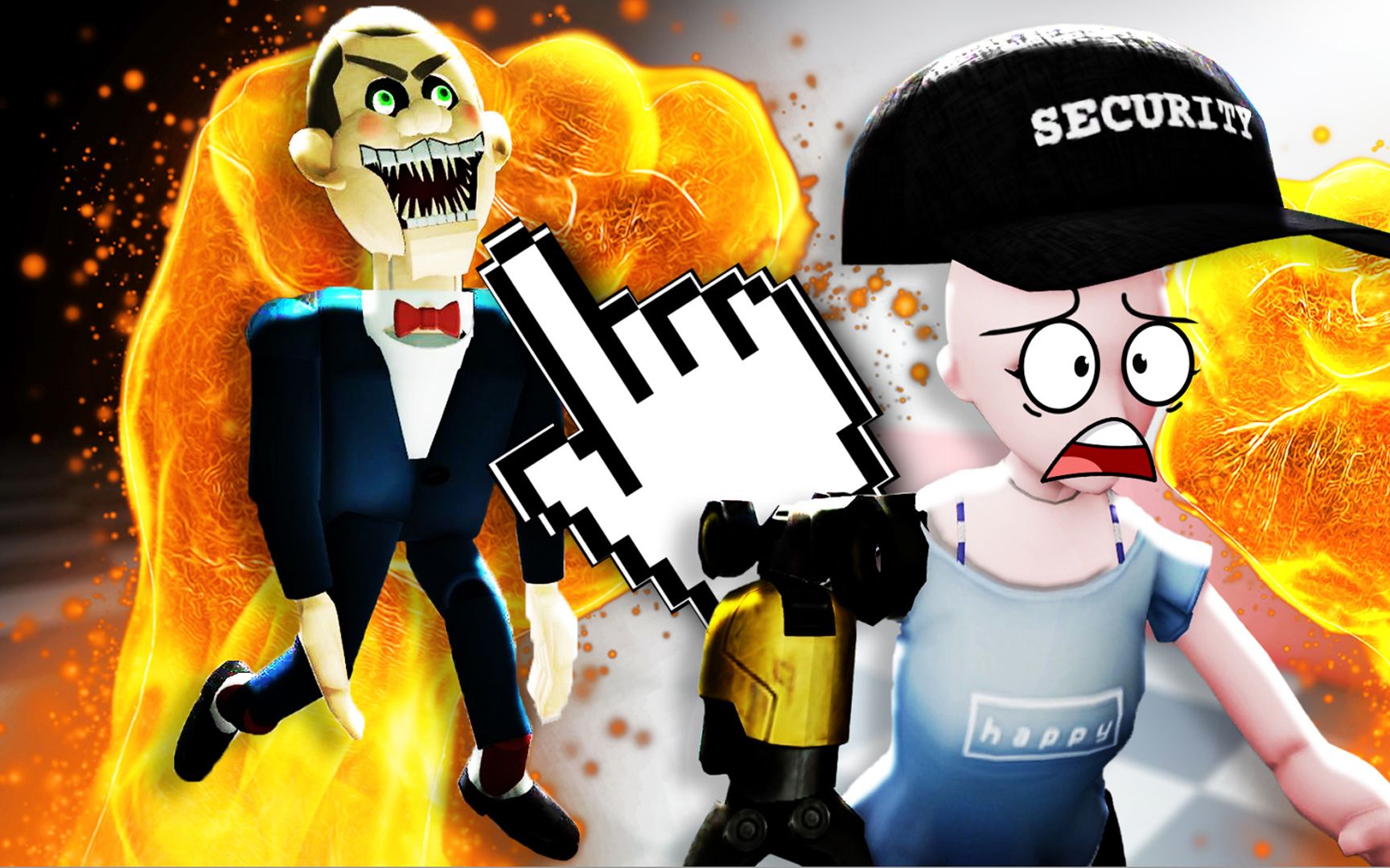 逃离恐怖玩具店里面竟有会动的吃人魁儡roblox