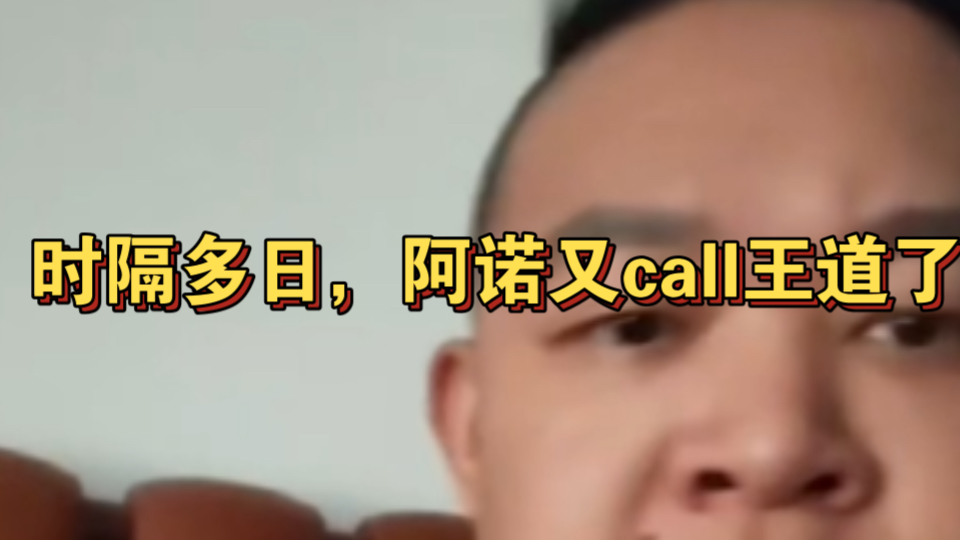 时隔多日,阿诺又call王道了,疯狂废话做组哔哩哔哩bilibili