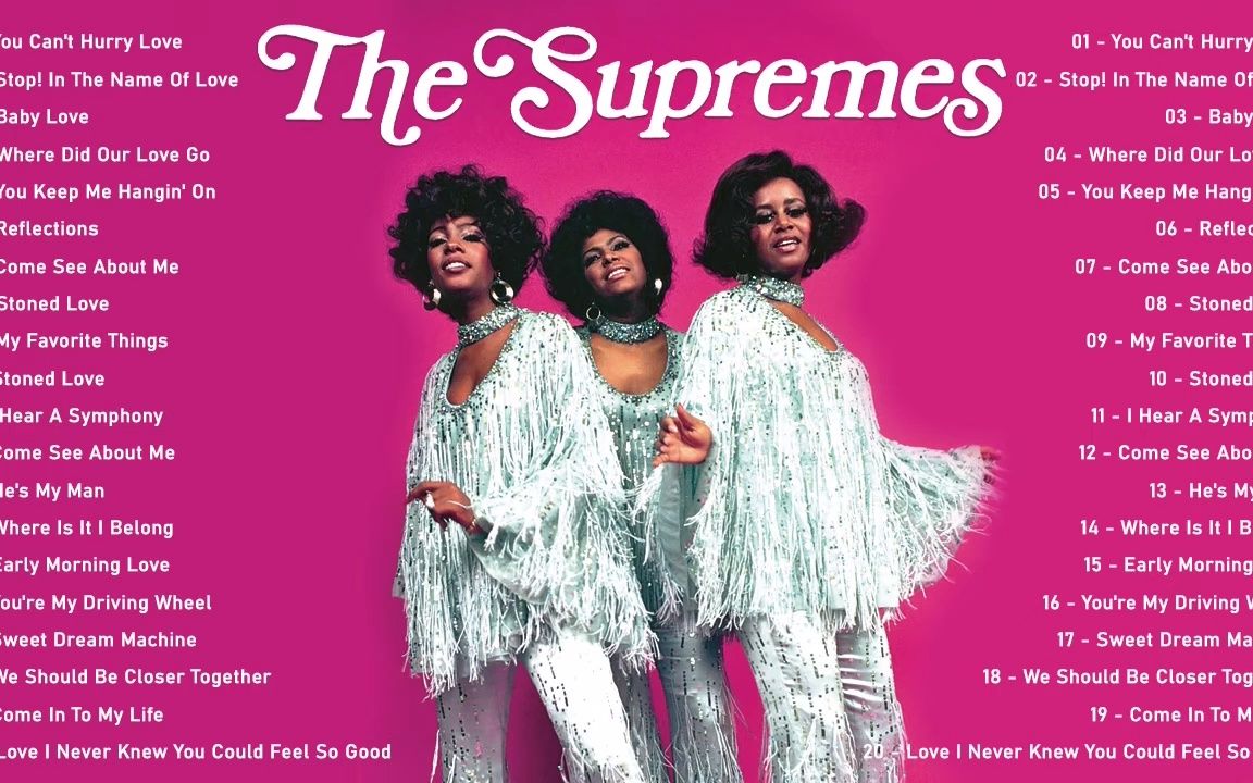 [图]至上女声组合 60年代摩城头牌 The Supremes Greatest Hits _ Best Songs of The Supremes