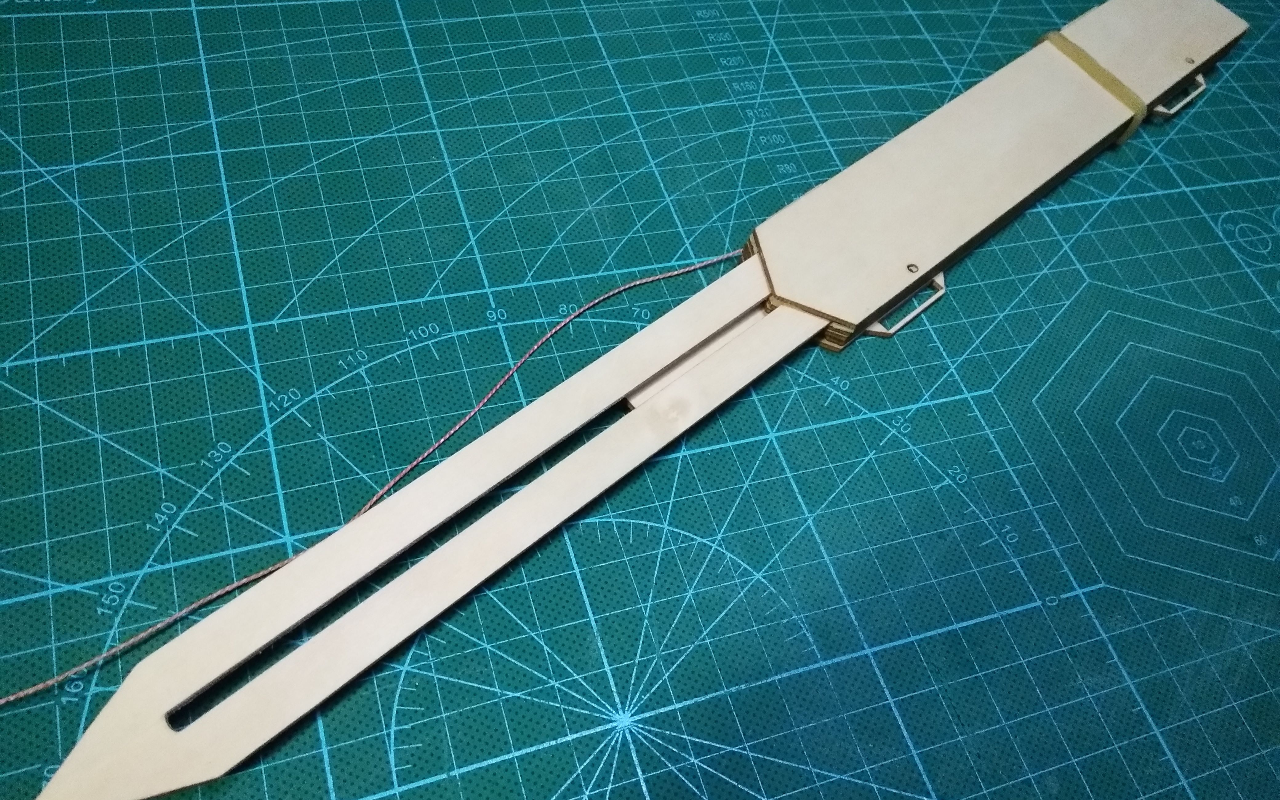袖剑制作过程图片