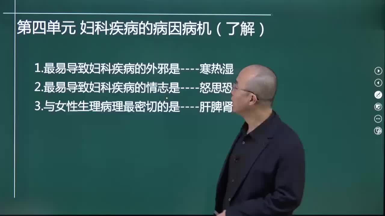 [图]2022中医执业医师最新版 中医执业(助理)医师 中医妇科学 老师精讲完整版