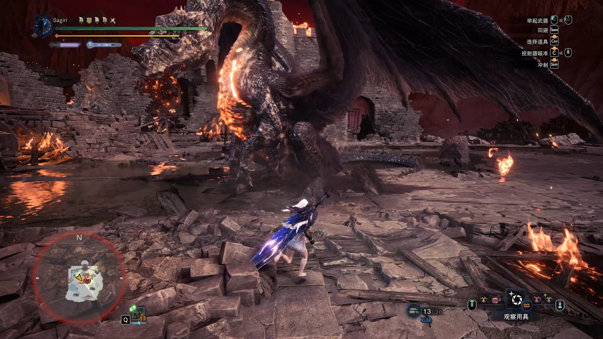 【mhwi】大剑 黑龙 8分78喵 ta规则