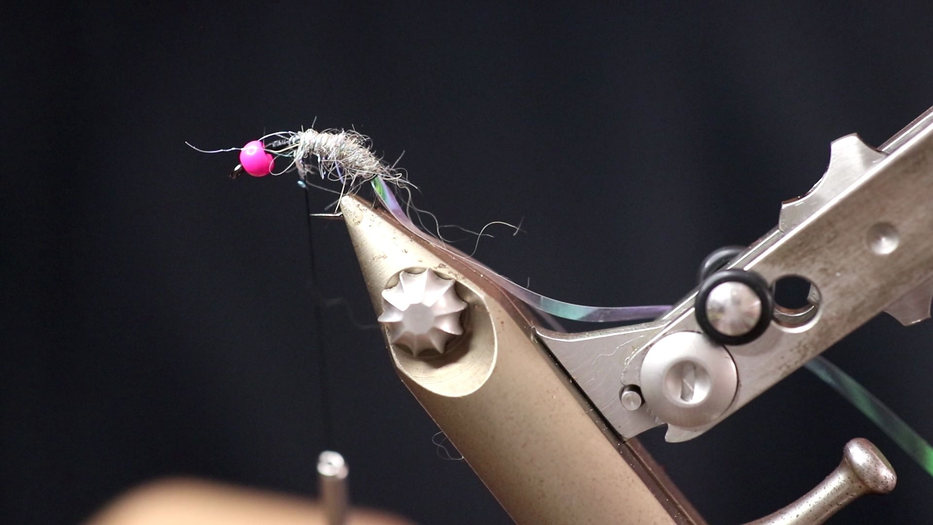 飞蝇绑制 钨珠头flasher back scud水底甲壳类动物 若虫毛钩_哔哩哔哩