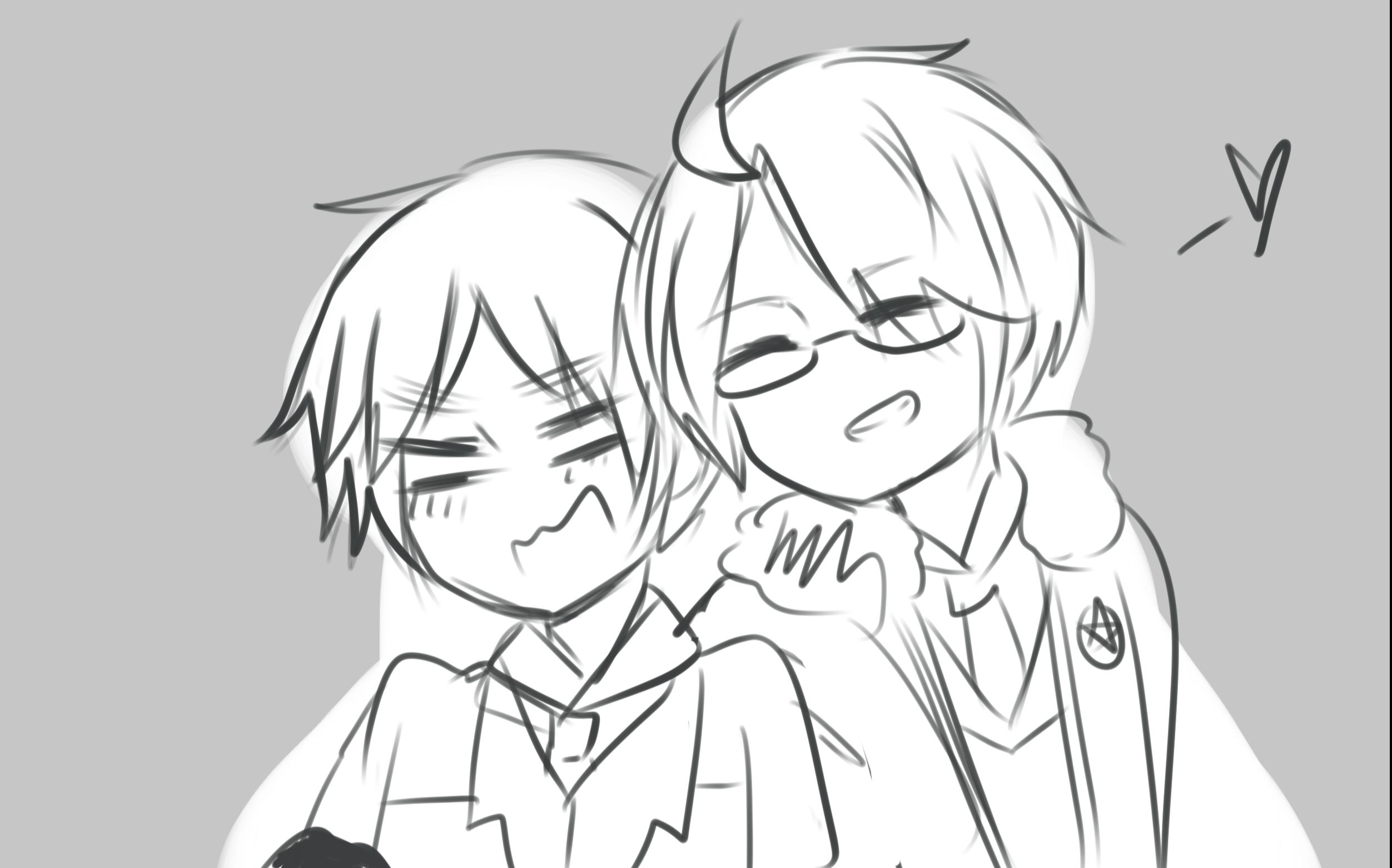 【aph/手书/米英】safe and sound