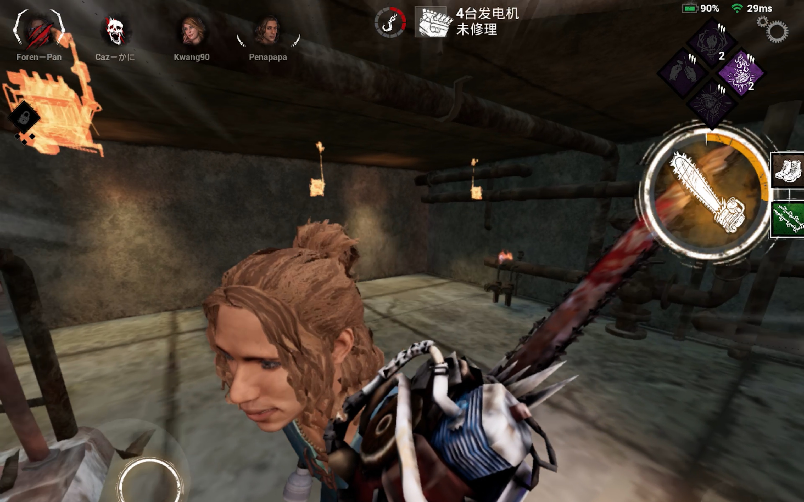 黎明杀机手游瘸子感谢几个突破口