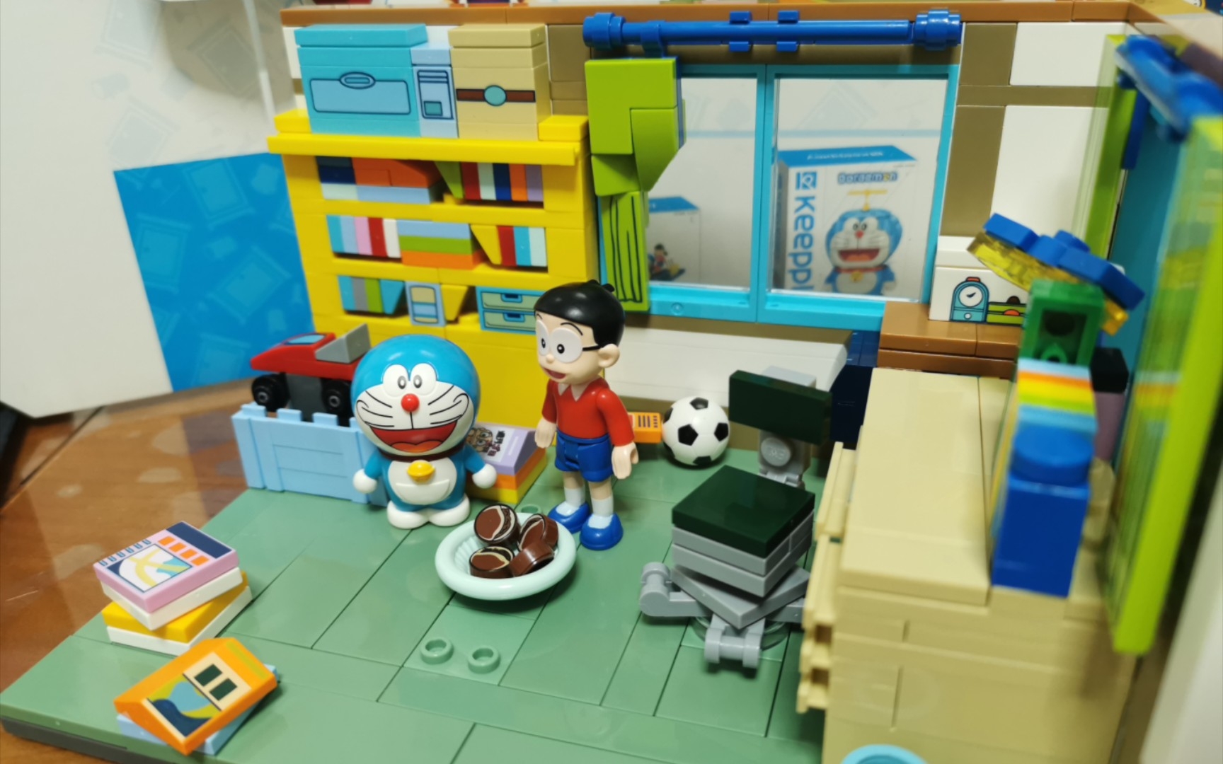 【keeppley】积木拼搭,童年回忆杀——大雄的房间_哔哩哔哩_bilibili
