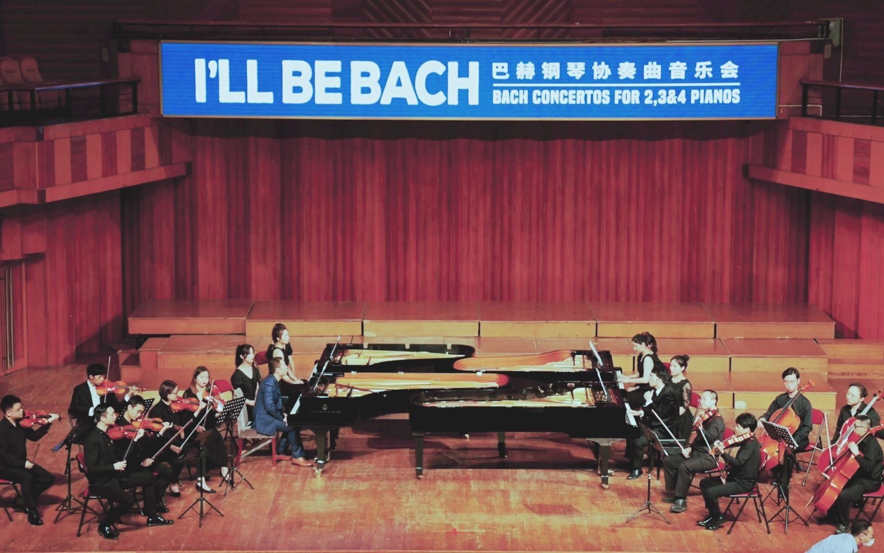 [图]巴赫a小调四架钢琴协奏曲BWV1065 第一乐章 J.S.Bach: Concerto for Four Pianos and Strings ,BWV1065