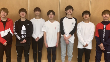 なにわ男子 なにわ男子「ハイチュウ」新CM「日本から世界へ（12粒）」編より