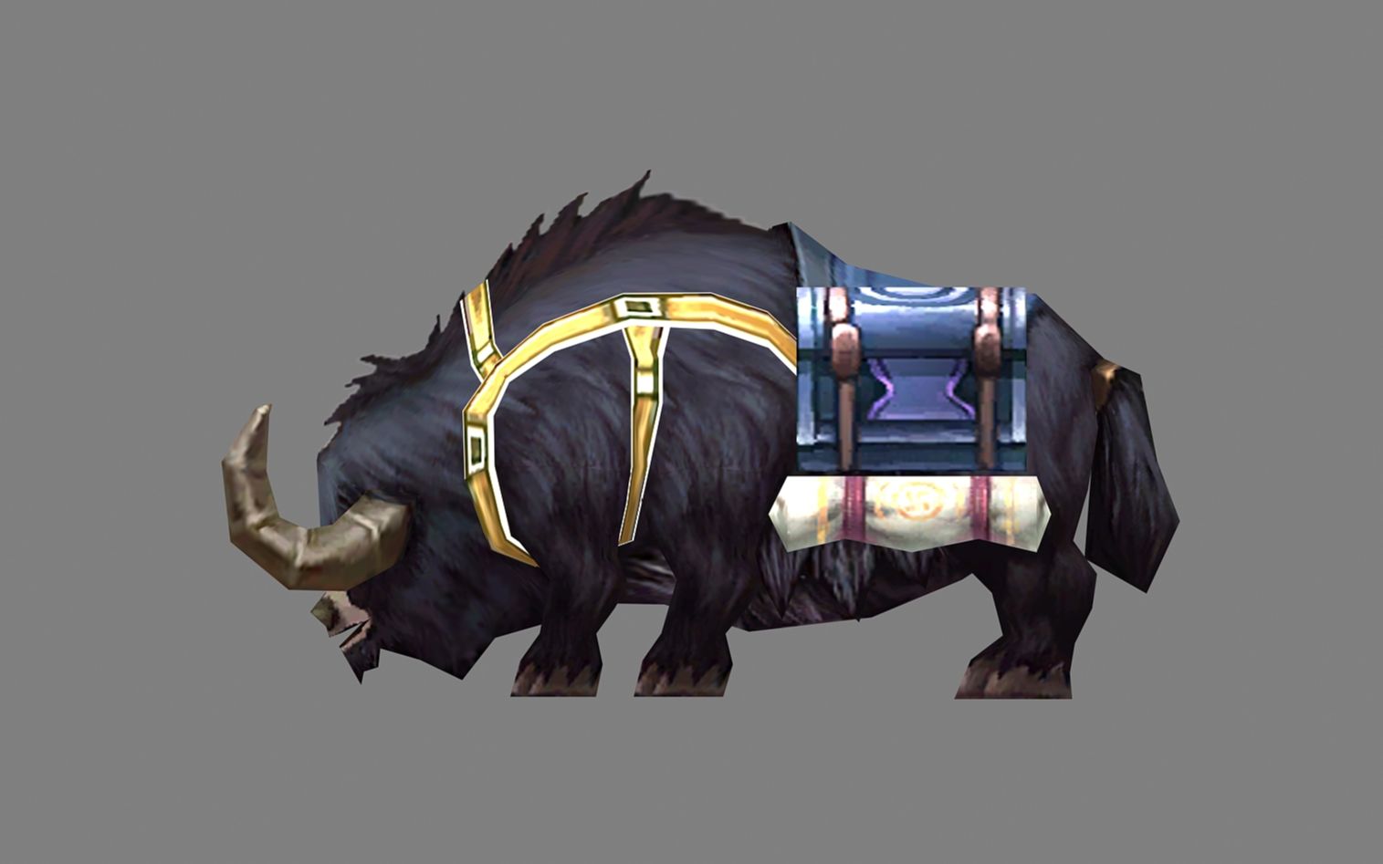 3dmax亚希颂角色牛怪建模演示3dmax建模视频分享游戏角色怪物低模制作