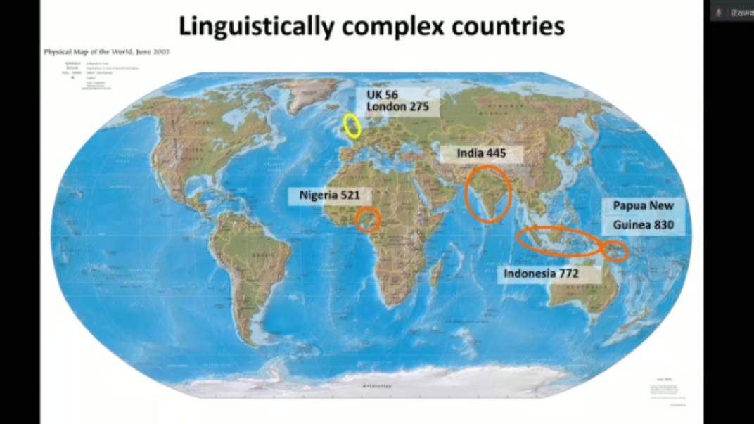 伦敦大学 蒋严:世界的语言与广义的语言学研究哔哩哔哩bilibili