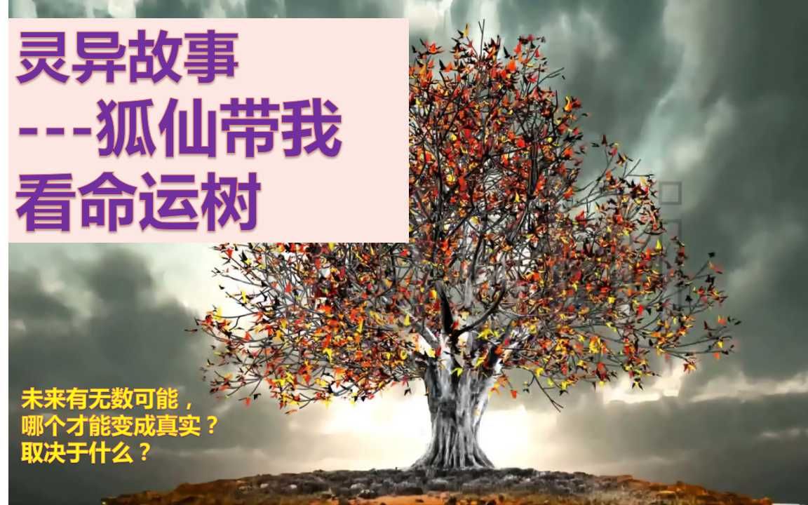 [图]灵异故事-梦中奇遇4（狐仙带我看命运树）