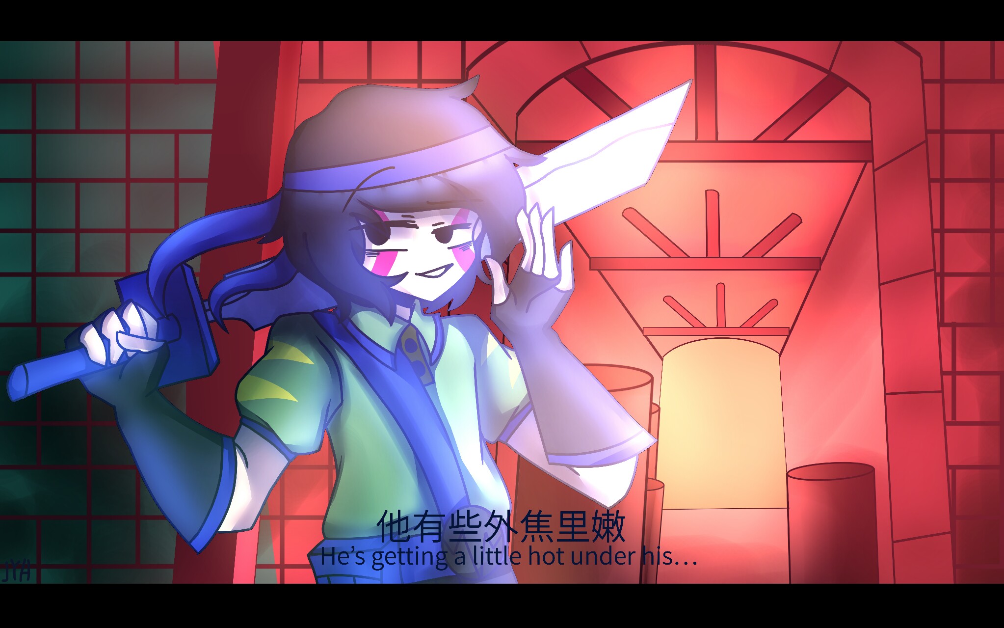 tmnt2018leonardo片段拟人指绘