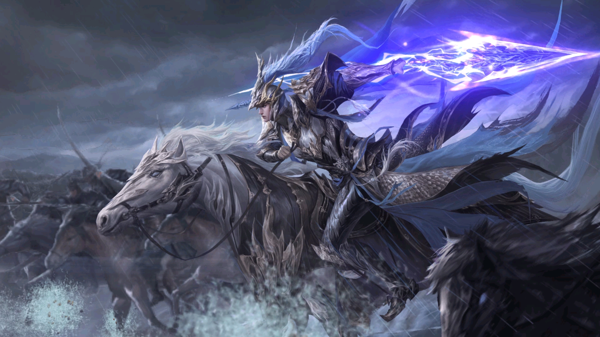 文鸯真的是太帅辣