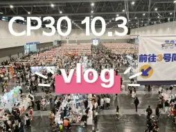 下载视频: 【vlog】去cp30的一点点碎碎念