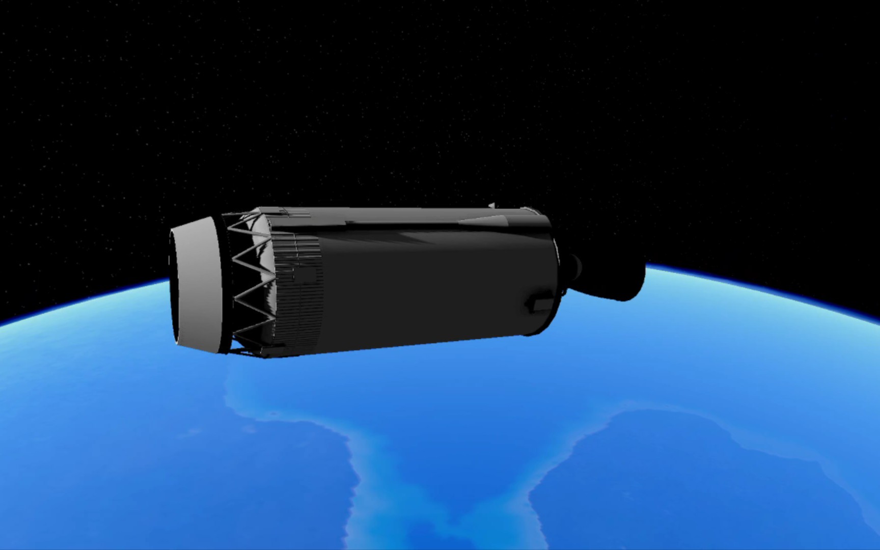 欧拉上面级旋转一分钟