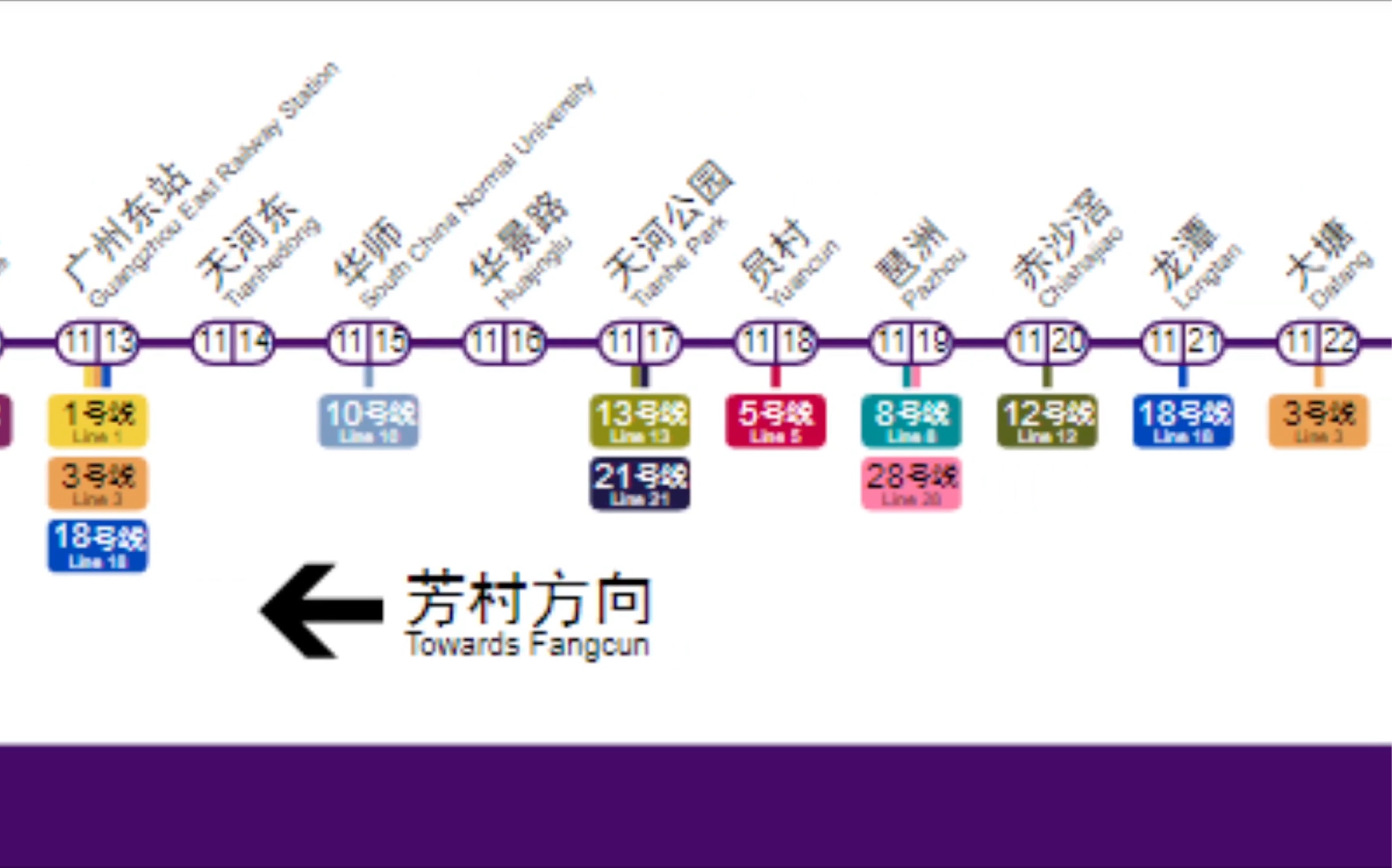 广州地铁线路制作3(广州地铁11号线~14号线)2026年+规划参考线路哔哩哔哩bilibili