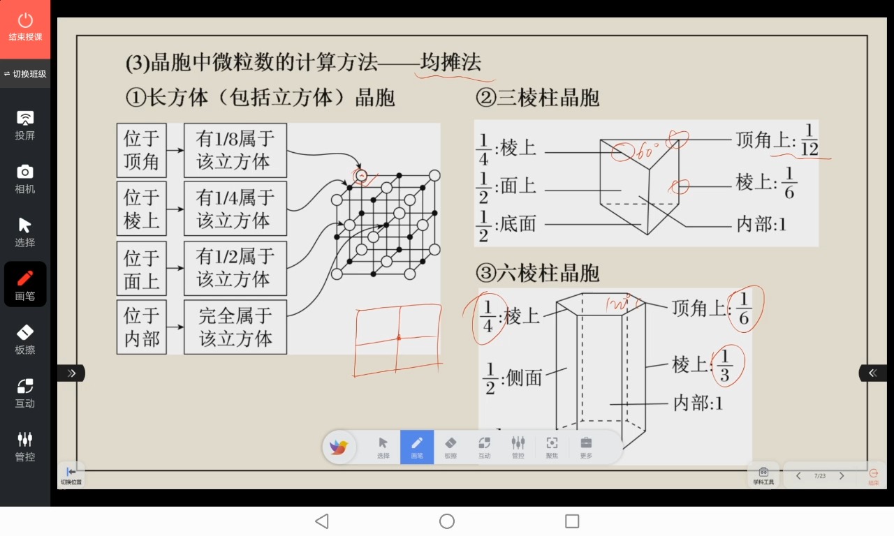 三棱柱均摊法晶体图图片