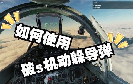 [图]《DCS World Steam Edition》双机编队苏27vsF16，使用破s机动躲导弹，成功拦截