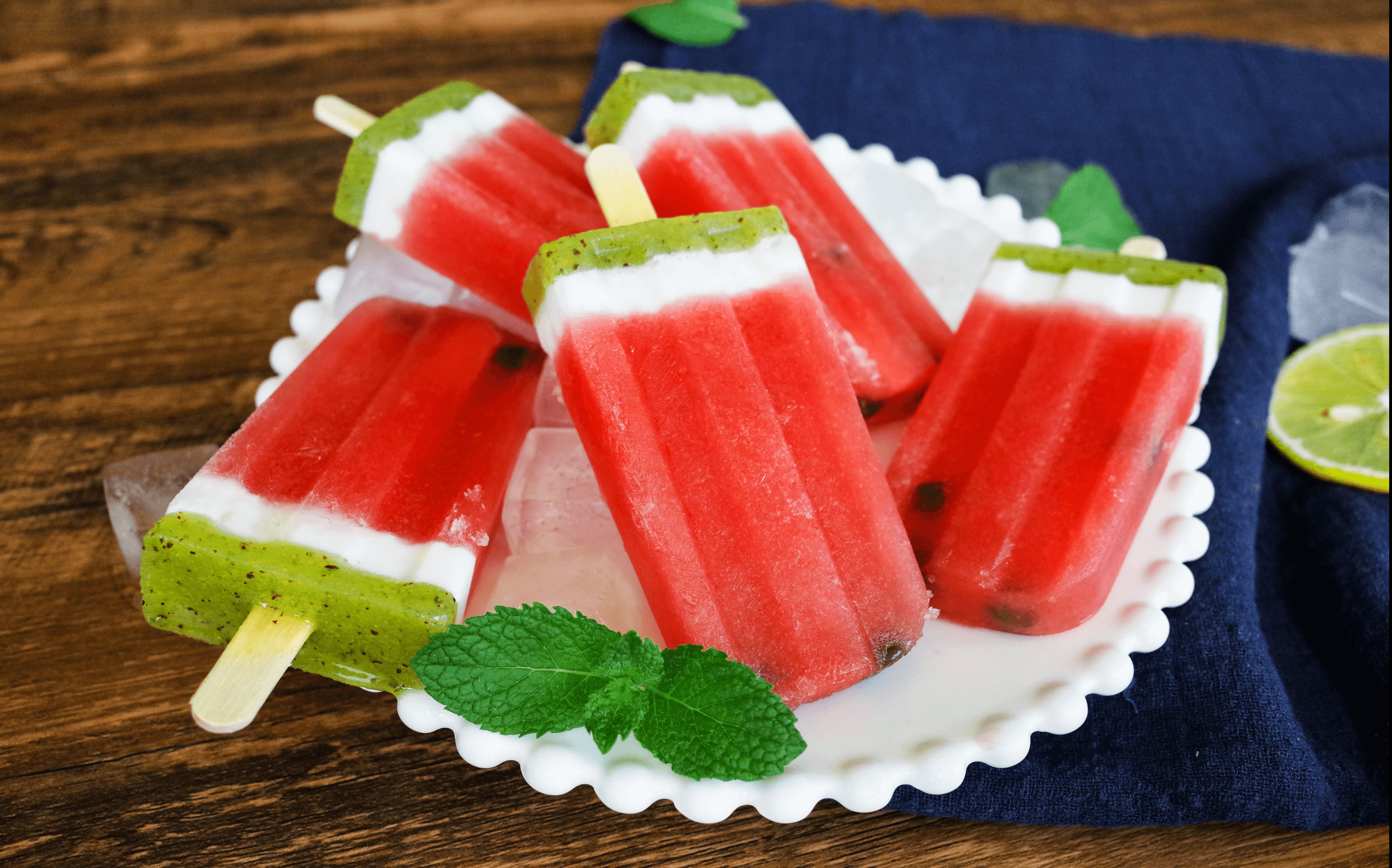 【西瓜冰棒】用冰棒为你撬起整个夏天