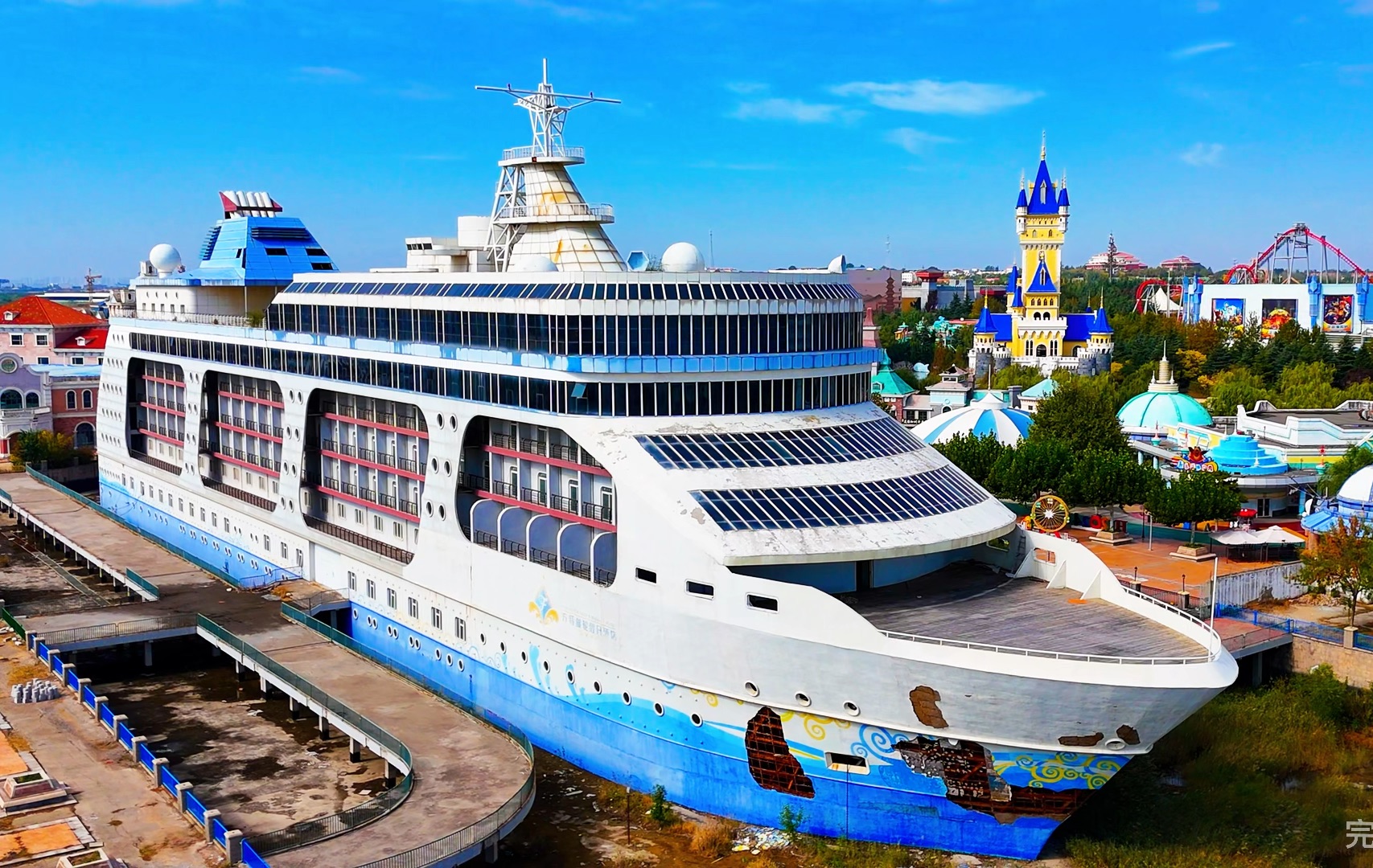 谁见过陆地上最大的水泥船