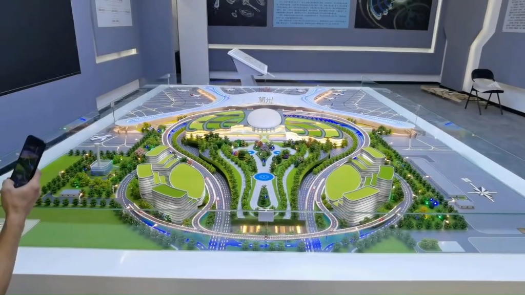 航站楼沙盘模型 机场模型城市规划沙盘 继续为我国建设做出贡献.