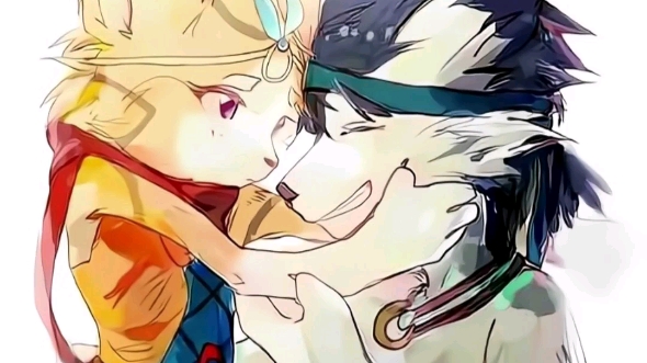 巨兵长城传同人图第七弹(冰流洗月小野)来源lofter,原作者canis和摸