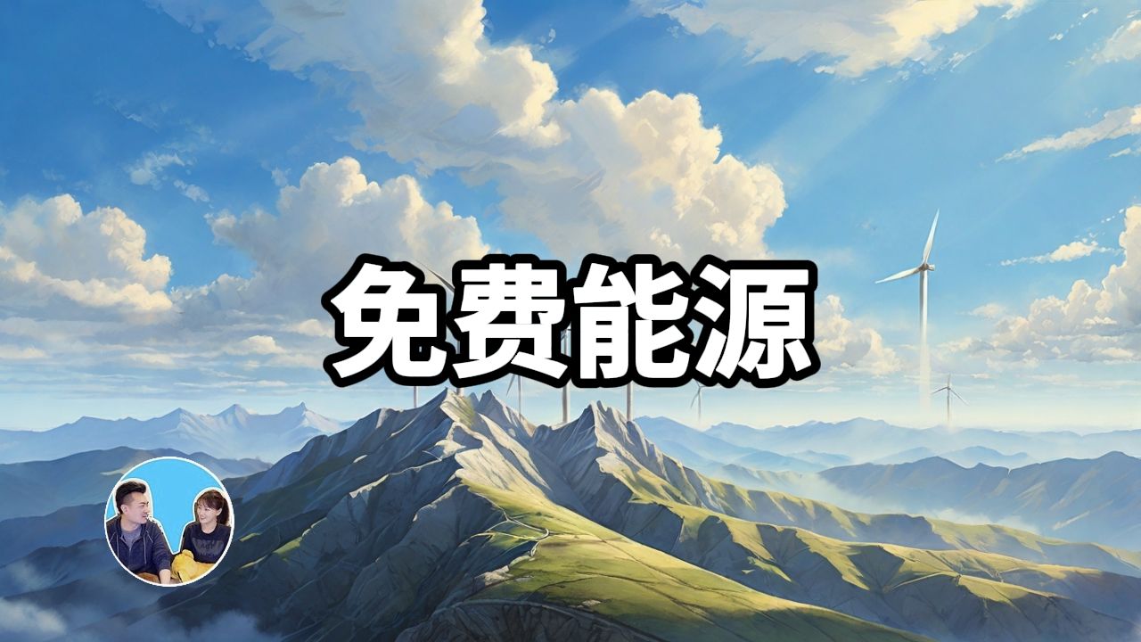 免费能源，做这个视频的时候绿色能源产业还在孕育，没想到现在已经发展成熟！【无片尾】