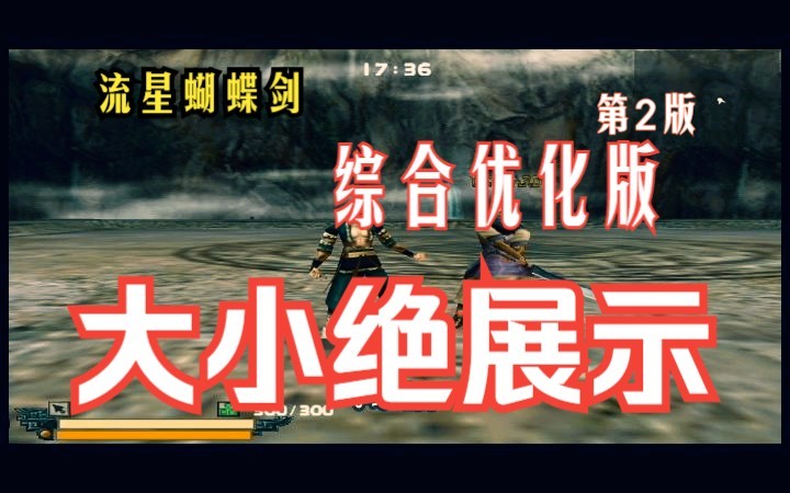 【内容展示】流星蝴蝶剑综合优化版(第二版)大小绝展示哔哩哔哩bilibili流星蝴蝶剑演示