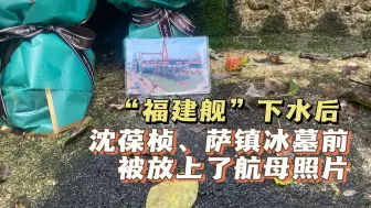 Download Video: 实地探访，“福建舰”下水后，沈葆桢、萨镇冰墓前被放了航母照片