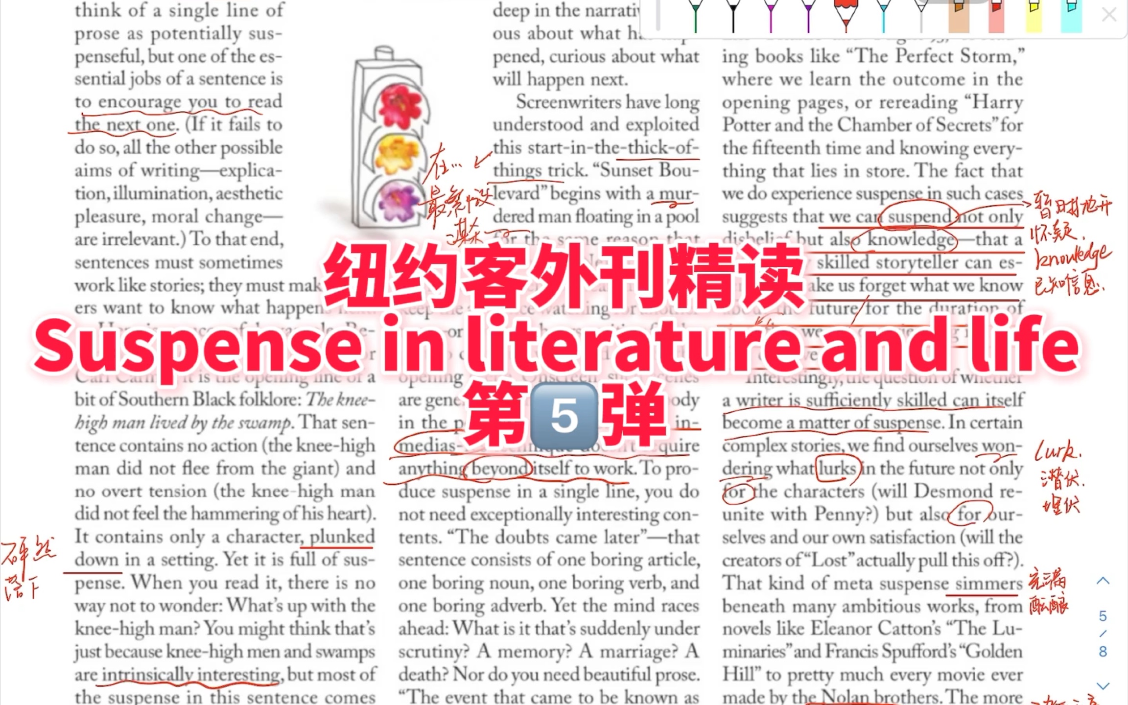 纽约客英语外刊精读:看作者如何从文学悬疑过渡到生活也是如此 逐句讲解翻译哔哩哔哩bilibili