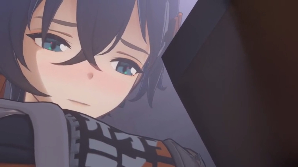 铃妹在低头看些什么呢