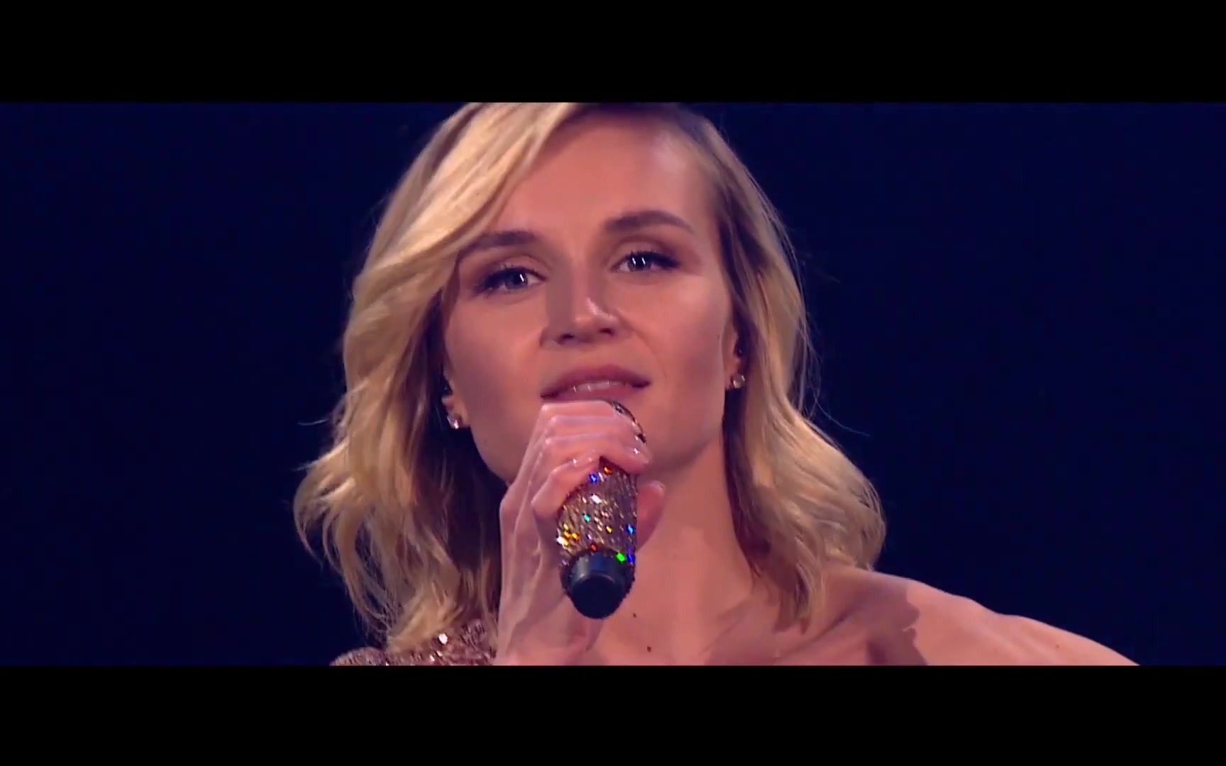 polina gagarina 表演结束舞蹈版